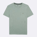 T-Shirt Col Rond Vert Olonne - Homme