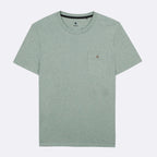T-Shirt Col Rond Vert Olonne - Homme
