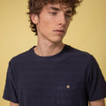 T-Shirt Olonne - Marine - Homme Chemises Et Tops Faguo