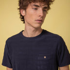 T-Shirt Olonne - Marine - Homme Chemises Et Tops Faguo