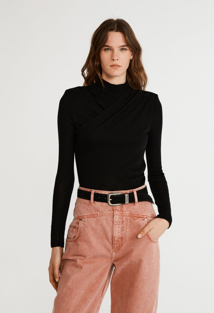 T-Shirt Taurus - Noir - Claudie Pierlot - The Bradery