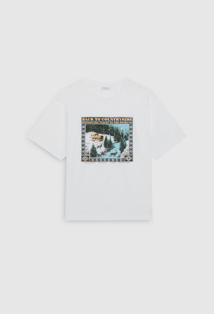 T-Shirt Thime - Ecru - Claudie Pierlot - The Bradery