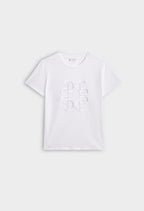 T-Shirt Ticia Bis - Ecru - Claudie Pierlot - The Bradery