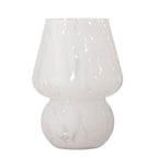 Halim - Vase - Blanc - Verre