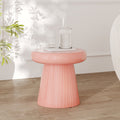 table appoint rose bonbon glossy metal rosalie