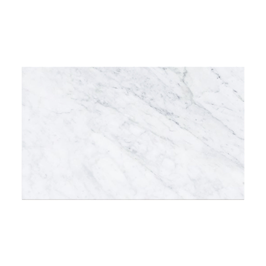 table basse blanche en marbre rectangulaire izae