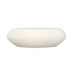 table basse ovale beton blanc maui 105cm