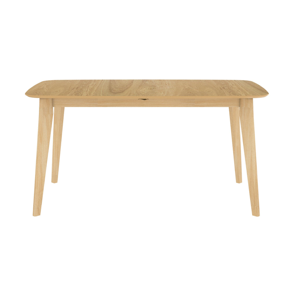 table bois clair oman extensible