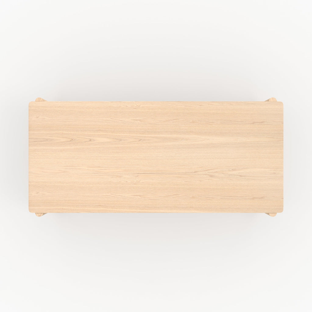 table bois clair rectangulaire rdv deco
