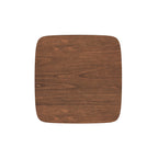 table bois fonce julio carree
