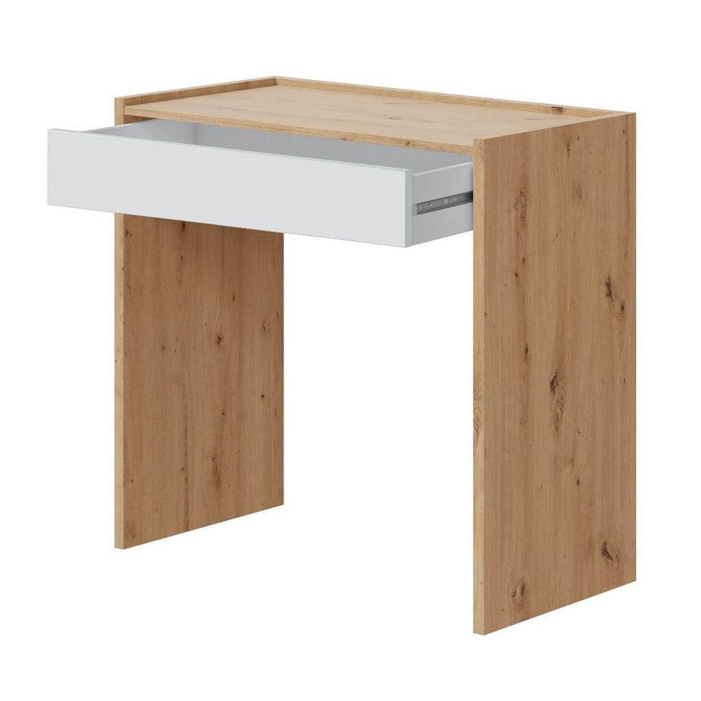 Bureau 1 Tiroir Noa - L82 cm - Décor Bois