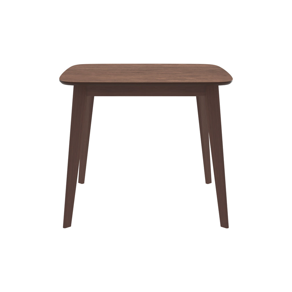 table caree 4 personnes bois fonce julio