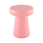 table d appoint en metal rose anouk fond blanc