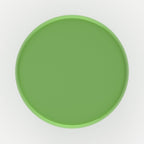table d appoint metal vert fluo ronde anouk