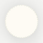 table d appoint ronde nello en metal blanc raye
