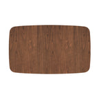 table de repas oman extensible bois fonce