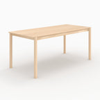 table en bois clair rdv d_co