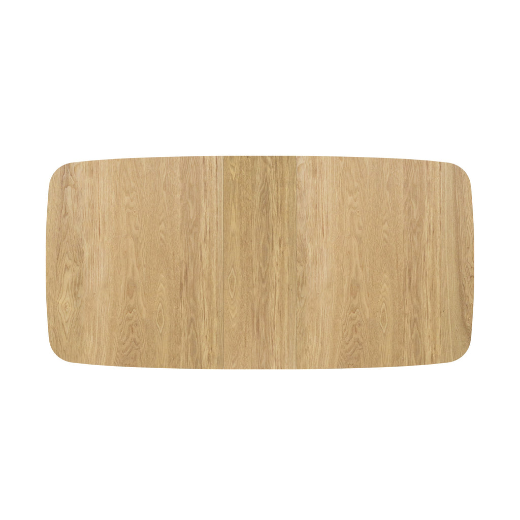 table extensible bois oman clair