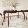 Table Oman Extensible - Marron Foncé