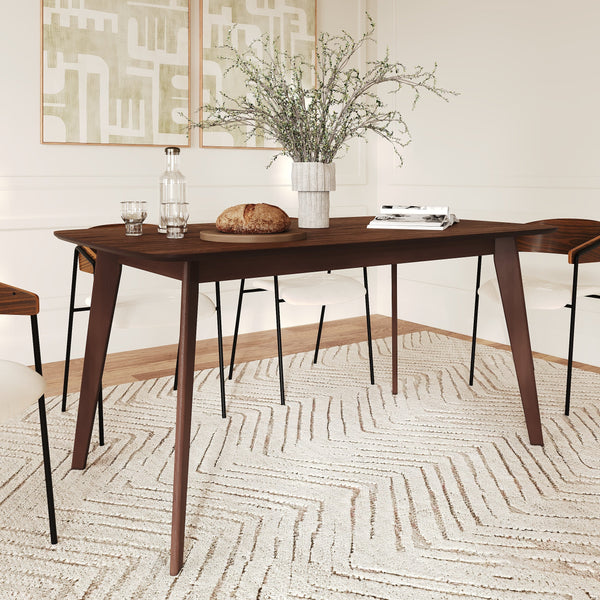 Table Oman Extensible - Marron Foncé
