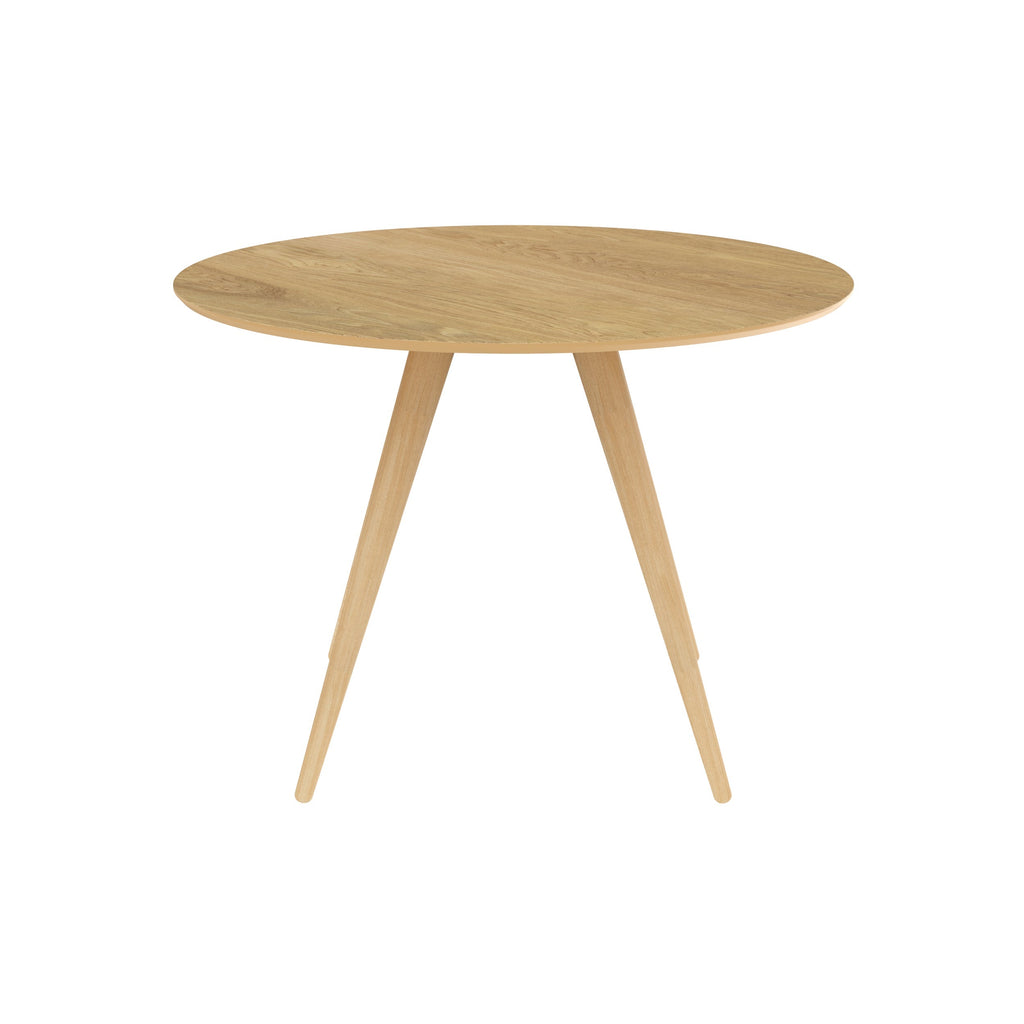 table ronde 4 personnes liwa bois clair