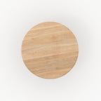 table ronde en bois de manguier 4 places sacha
