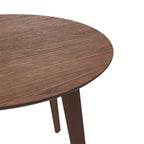 table ronde reno en bois 4 personnes