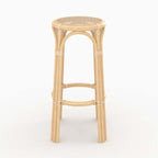 tabouret de bar en rotin 75 cm vania