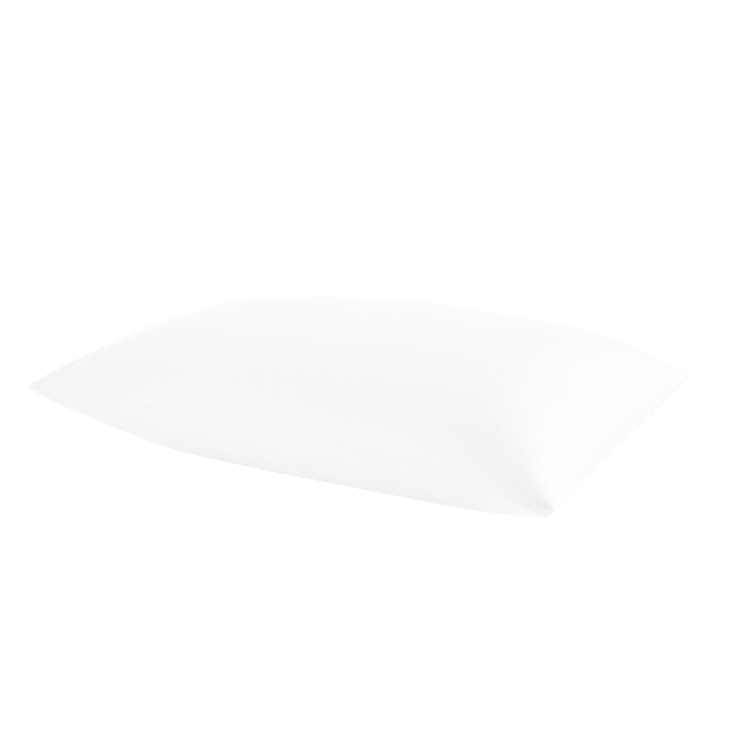 Taie D'Oreiller Alexane - 100% Satin De Coton - Blanc