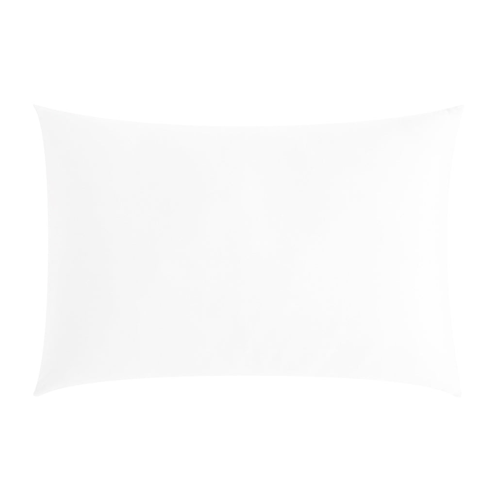 Taie D'Oreiller Alexane - 100% Satin De Coton - Blanc