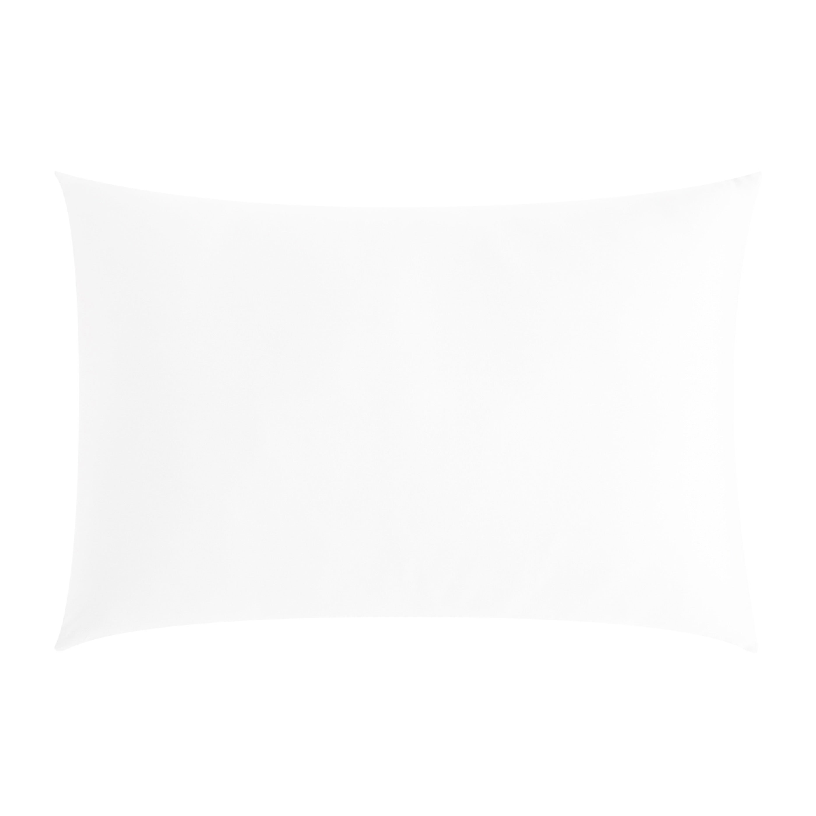 Taie D'Oreiller Alexane - 100% Satin De Coton - Blanc
