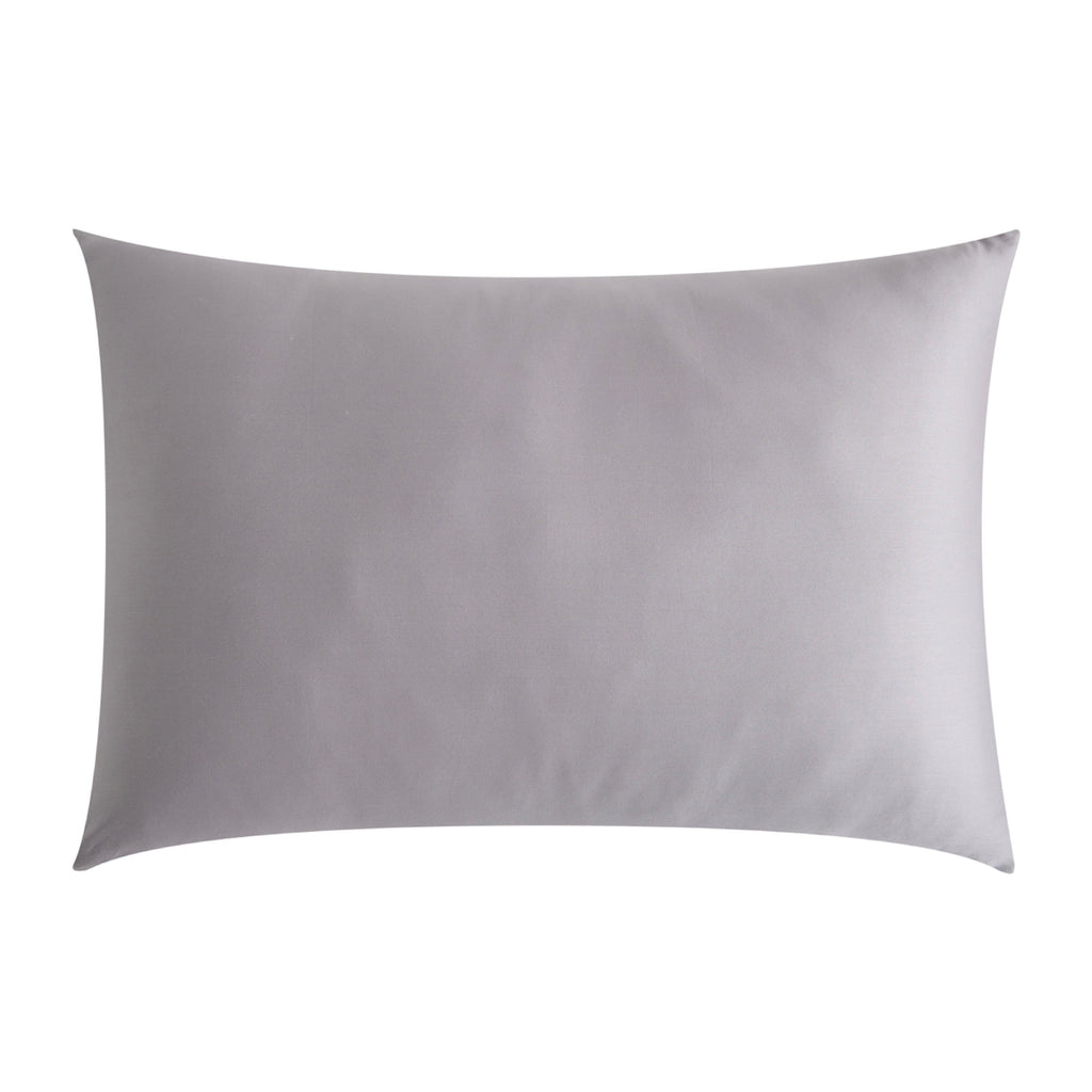 Taie D'Oreiller Alexane - 100% Satin De Coton - Gris