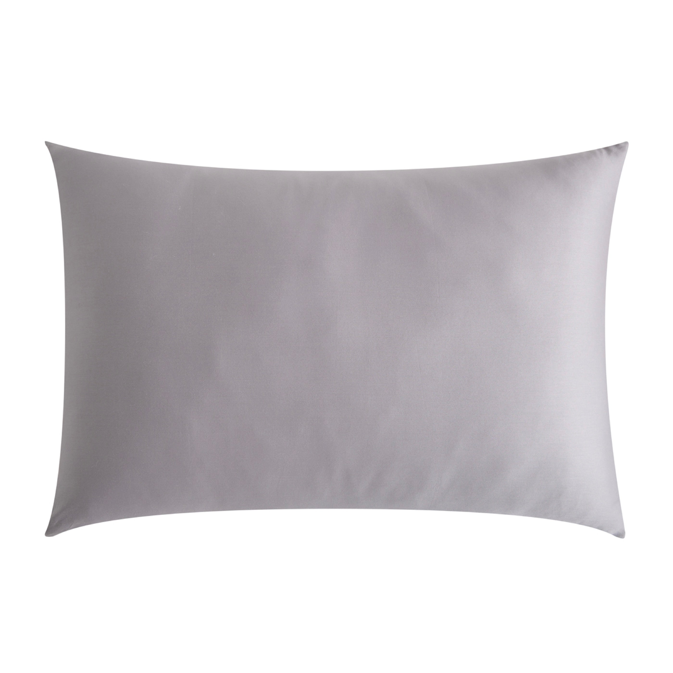 Taie D'Oreiller Alexane - 100% Satin De Coton - Gris