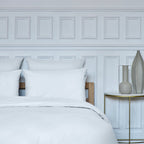 Taie D'Oreiller Amance - Percale De Coton - Blanc