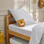 Taie D'Oreiller Amance - Percale De Coton - Blanc