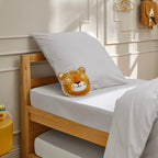 Taie D'Oreiller Amance - Percale De Coton - Gris Perle