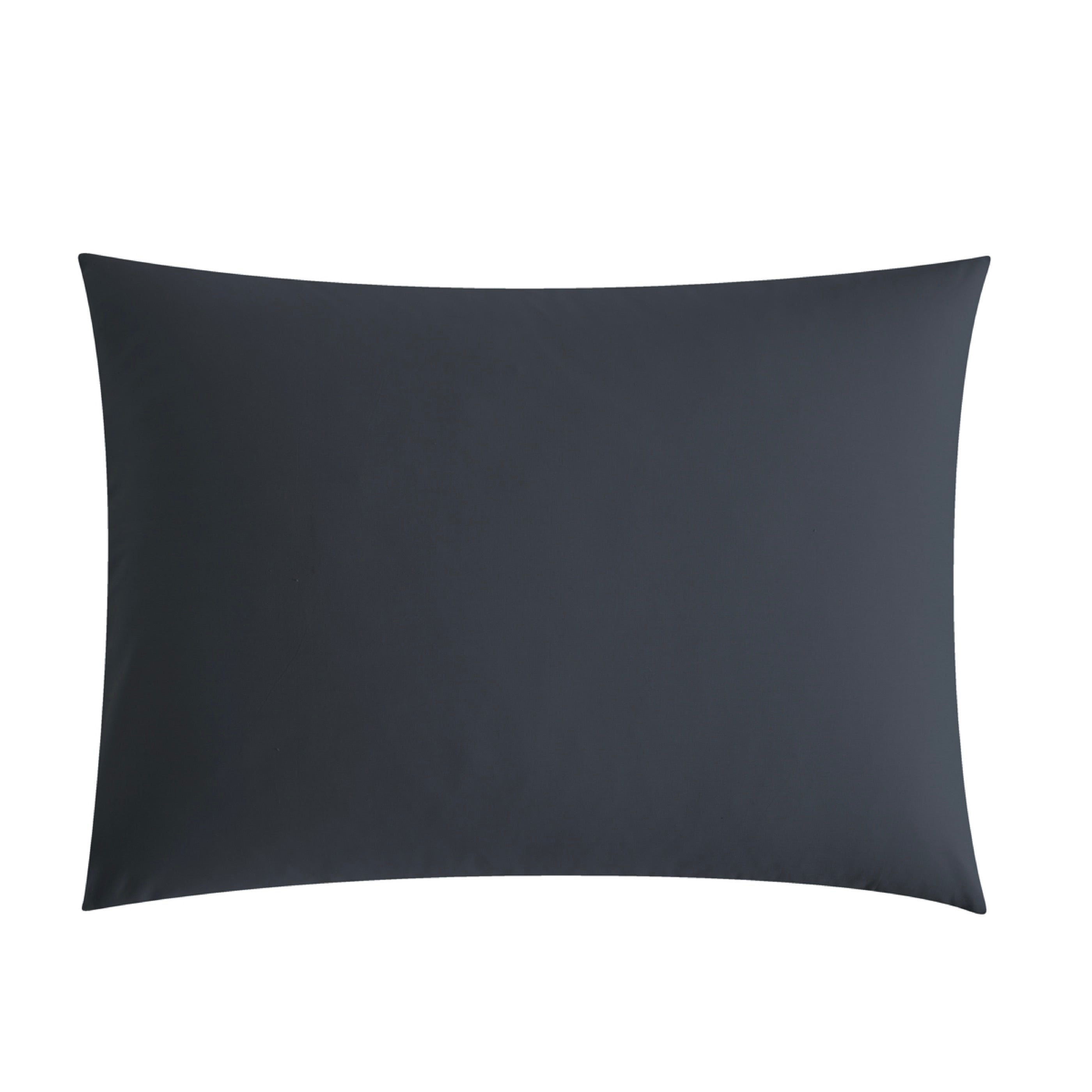 Taie D'Oreiller Amance - Percale De Coton - Noir