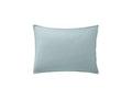 Taie D'Oreiller 100% Percale De Coton Lavé 80Fils/Cm2 Bleu Lagon - Baton Rouge - The Bradery