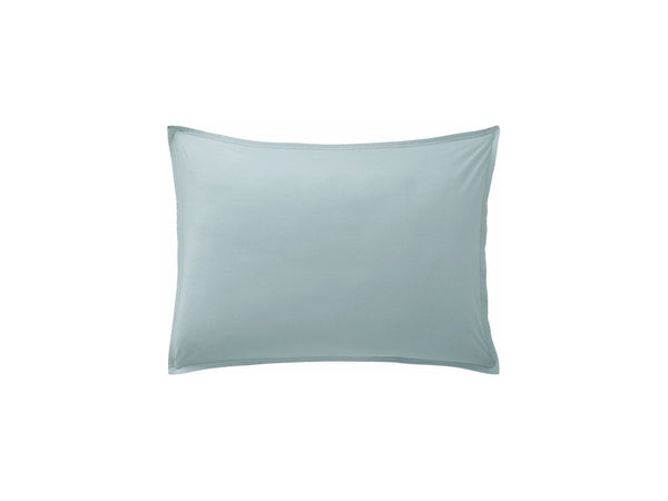 Taie D'Oreiller 100% Percale De Coton Lavé 80Fils/Cm2 Bleu Lagon - Baton Rouge - The Bradery