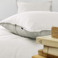 Taie D'Oreiller Flanelle Candice Neige - L'Effet Papillon - The Bradery