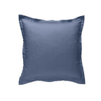 Taie D'Oreiller Percale - Bleu Jean - Perle De Coton - The Bradery