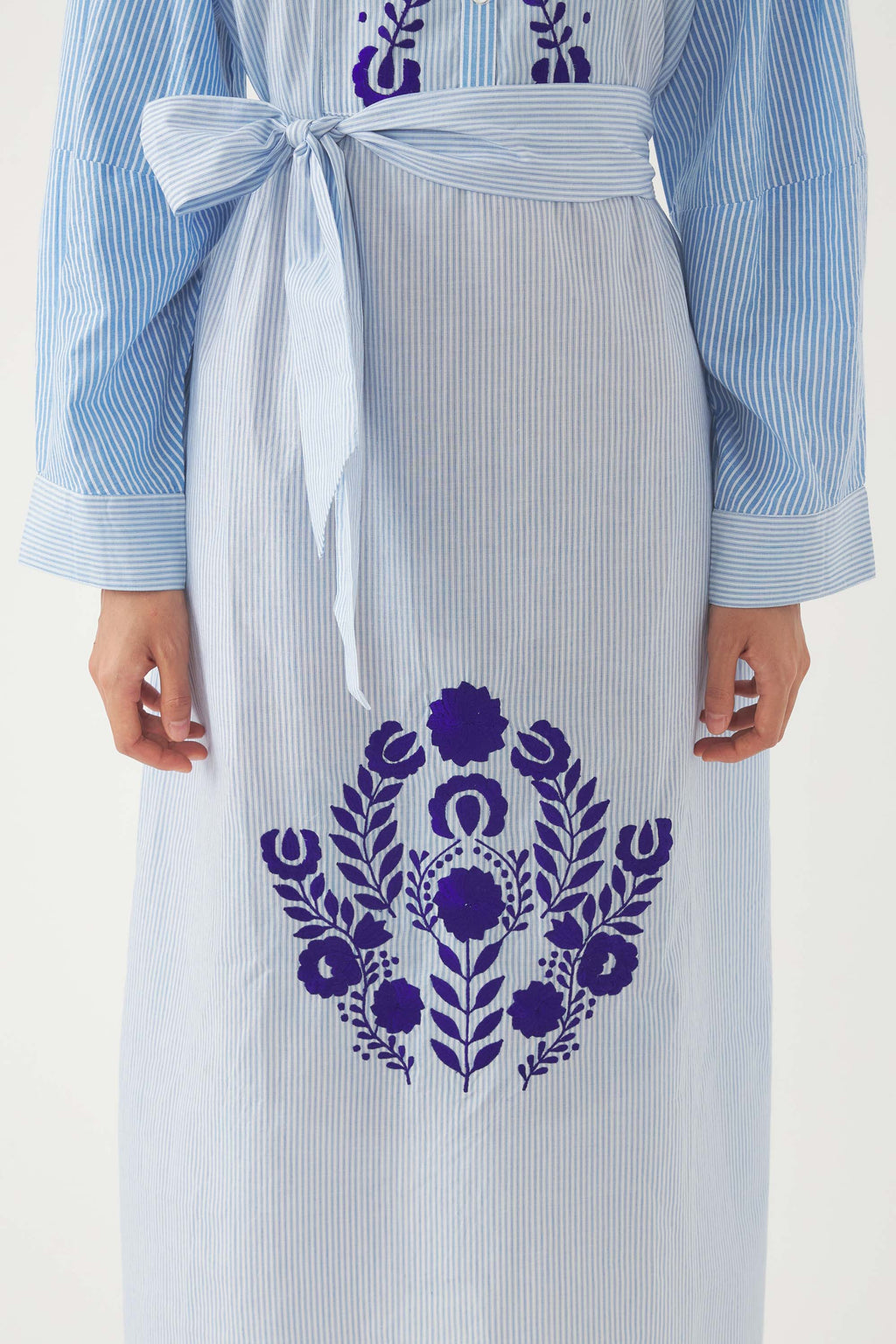 Robe Longue Tamir - Bleu