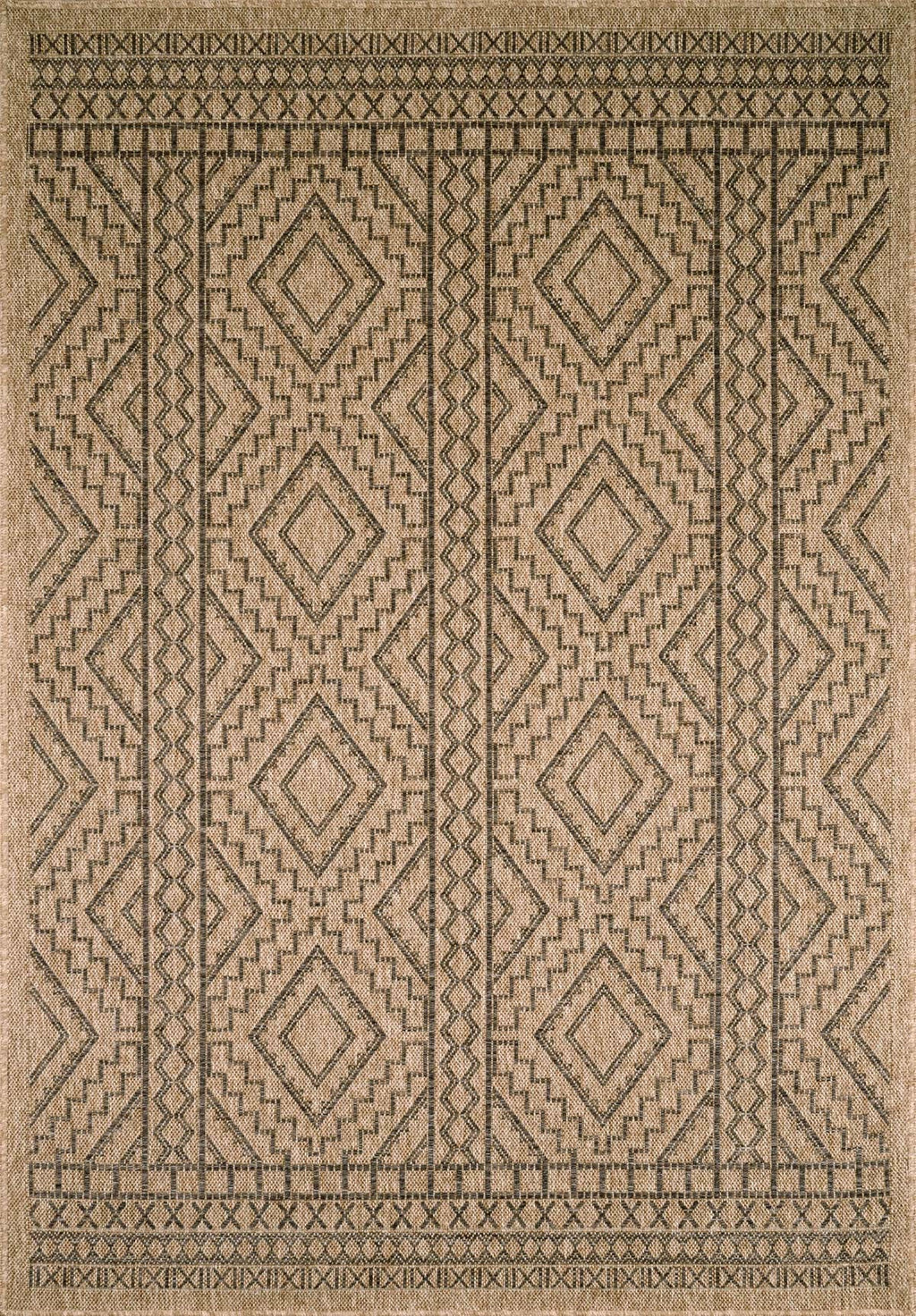 Tapis Aspect Jute Nature 8729 - Marron - Nazar - The Bradery