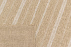 Tapis Aspect Jute Nature 8863 - Blanc - Nazar - The Bradery
