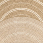 Tapis Aspect Jute Nature 8863 - Blanc - Nazar - The Bradery