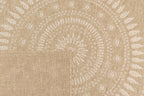 Tapis Aspect Jute Nature 8874 - Blanc - Nazar - The Bradery