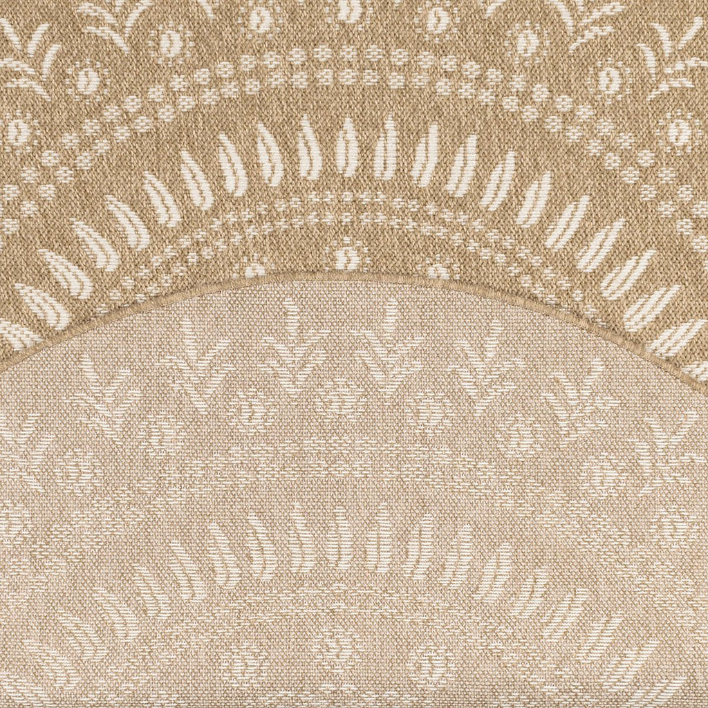 Tapis Aspect Jute Nature 8874 - Blanc - Nazar - The Bradery
