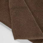 Tapis De Bain En Coton Bouclé - Cacao