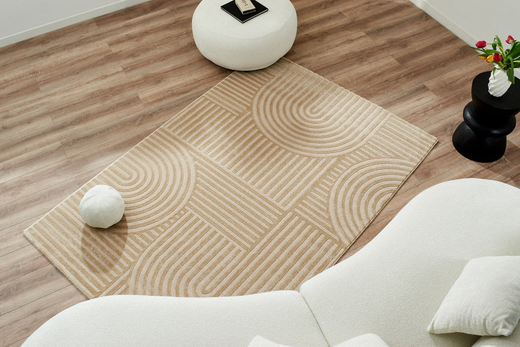 Tapis Bianca 163 - Beige - Nazar - The Bradery