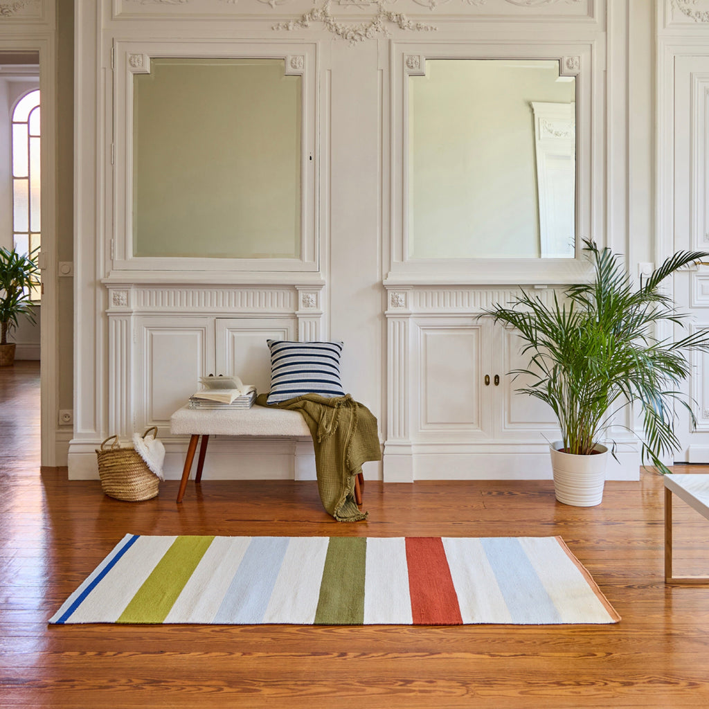Tapis Claudie - Multi Vert
